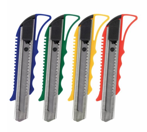 Нож канцелярский 18 мм STAFF 