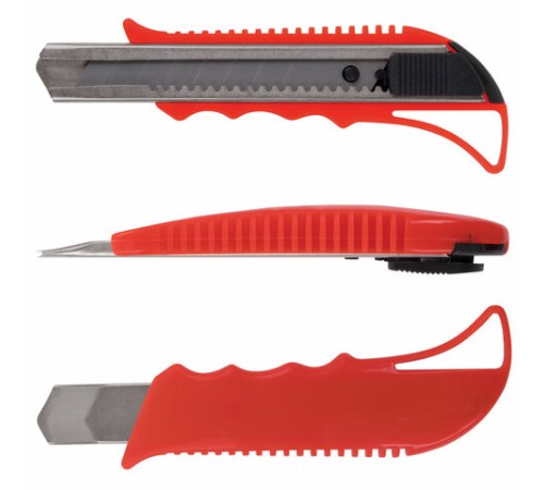 Нож канцелярский 18 мм STAFF 