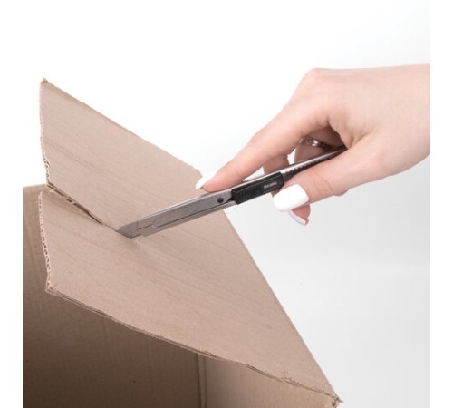 Нож канцелярский 9 мм BRAUBERG 