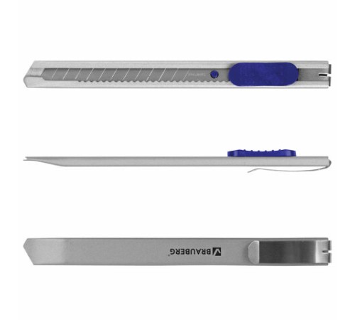 Нож канцелярский 9 мм BRAUBERG 