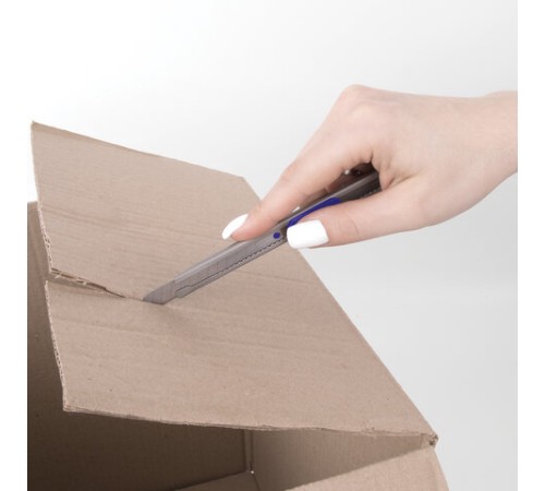 Нож канцелярский 9 мм BRAUBERG 