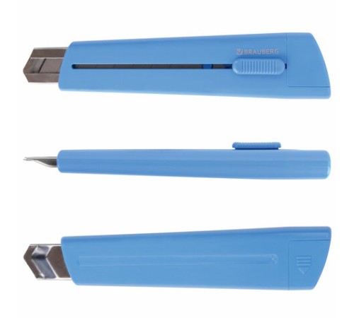 Нож канцелярский 18 мм BRAUBERG 