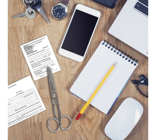 Ножницы цельнометаллические BRAUBERG 