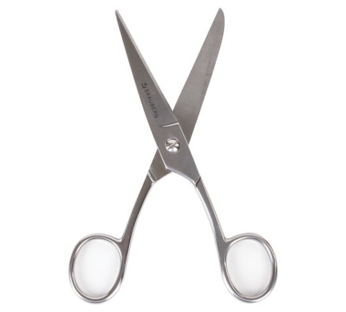 Ножницы цельнометаллические BRAUBERG 