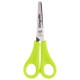 Ножницы ЮНЛАНДИЯ, 135 мм, с линейкой и футляром для лезвий, салатовые, блистер, 237109