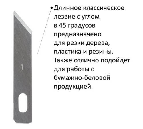 Нож макетный ОСТРОВ СОКРОВИЩ, 6 разновидностей лезвий, металл, пластиковый футляр, 237161