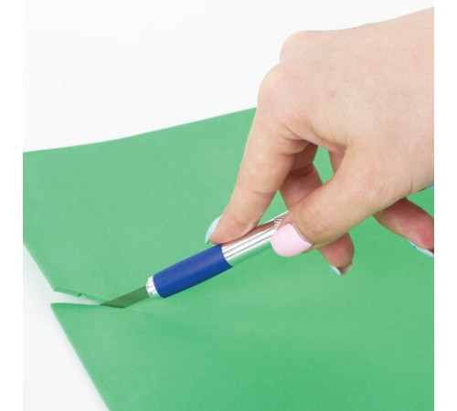 Нож макетный ОСТРОВ СОКРОВИЩ, 6 разновидностей лезвий, металл, пластиковый футляр, 237161