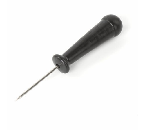 Шило канцелярское большое STAFF, общая длина 150 мм, диаметр иглы 3 мм, ручка черная, 237174