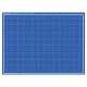 Коврик (мат) для резки BRAUBERG EXTRA 5-слойный, А2 (600х450 мм), двусторонний, толщина 3 мм, синий, 237176