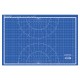 Коврик (мат) для резки BRAUBERG EXTRA 5-слойный, А3 (450х300 мм), двусторонний, толщина 3 мм, синий, 237177