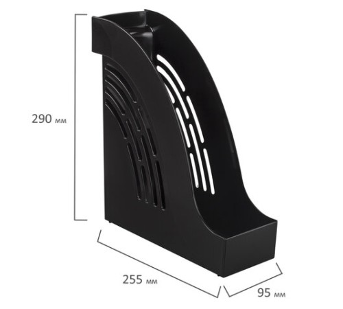 Лоток вертикальный для бумаг BRAUBERG 