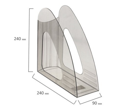 Лоток вертикальный для бумаг BRAUBERG 