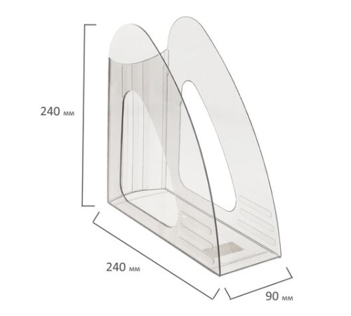 Лоток вертикальный для бумаг BRAUBERG 