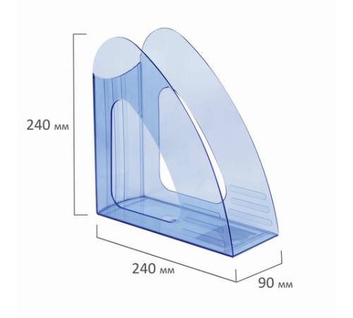 Лоток вертикальный для бумаг BRAUBERG 