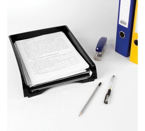 Лоток горизонтальный для бумаг STAFF 