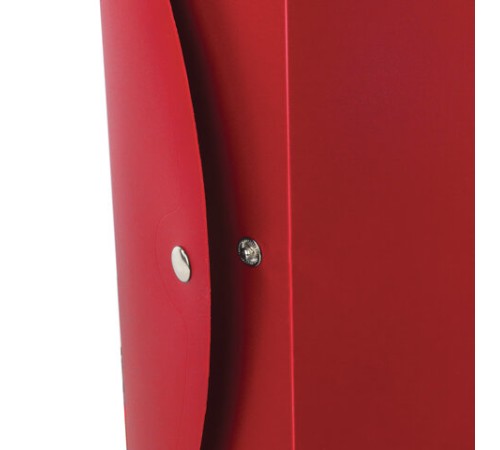 Короб архивный (330х245 мм), 70 мм, пластик, разборный, до 750 листов, красный, 0,7 мм, STAFF, 237276