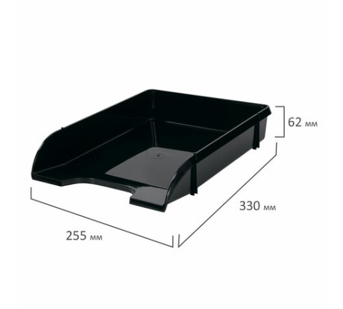 Лоток горизонтальный для бумаг BRAUBERG 