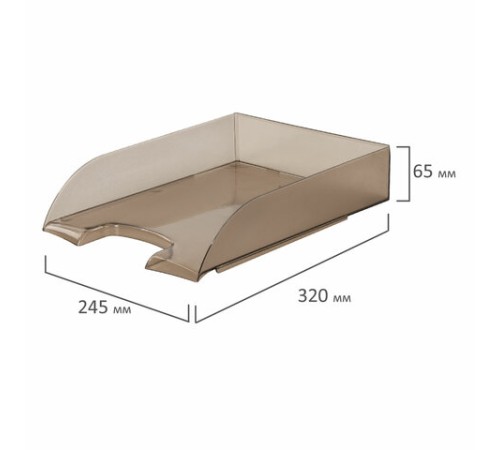 Лоток горизонтальный для бумаг BRAUBERG 