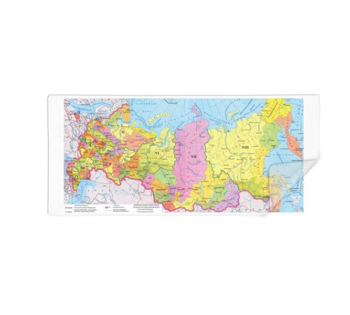 Коврик-подкладка настольный сверхпрочный 500х1200 мм, прозрачный, 1 мм, BRAUBERG, 237372