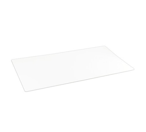 Коврик-подкладка настольный сверхпрочный 600х1200 мм, прозрачный, 1 мм, BRAUBERG, 237373