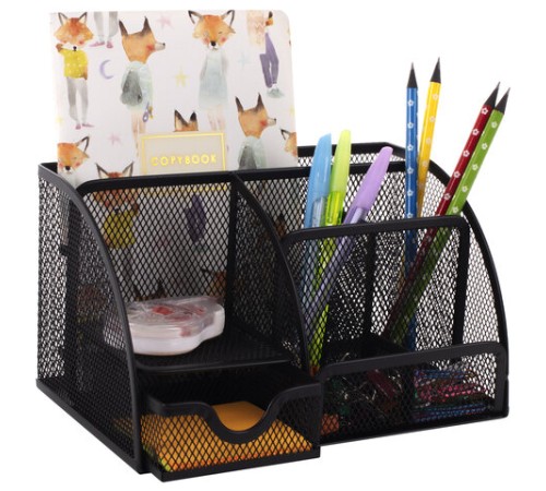 Подставка-органайзер металлическая BRAUBERG 