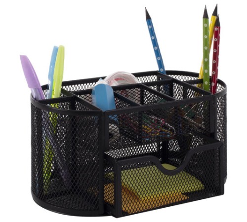 Подставка-органайзер металлическая BRAUBERG 