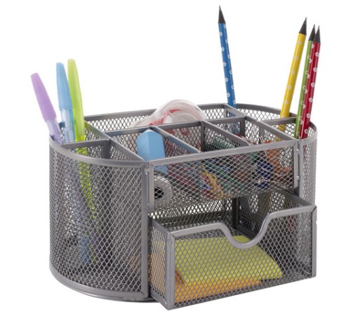 Подставка-органайзер металлическая BRAUBERG 