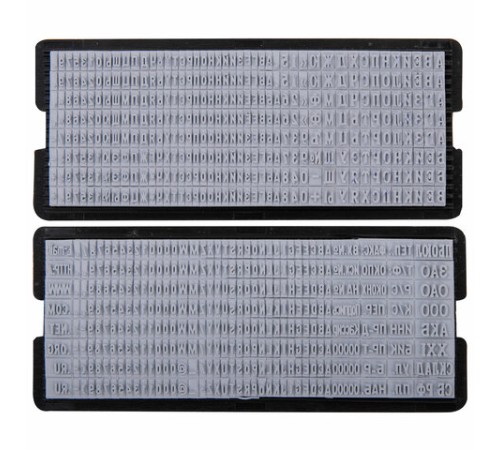 Штамп самонаборный 5-строчный STAFF, оттиск 58х22 мм, 