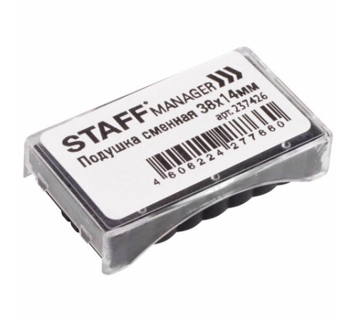 Подушка сменная STAFF (38х14 мм) для штампов 