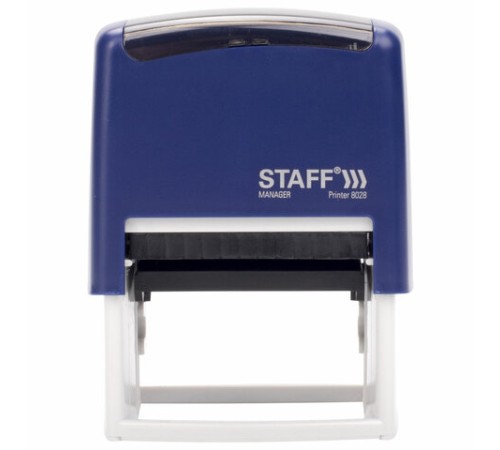 Штамп самонаборный 7-строчный STAFF, оттиск 60х35 мм, 