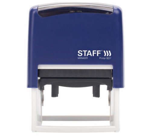 Штамп самонаборный 8-строчный STAFF, оттиск 60х40 мм, 