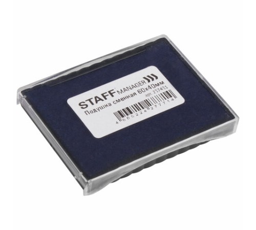 Подушка сменная STAFF (60х40 мм) для штампов 
