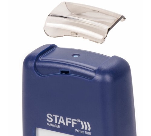 Датер-мини STAFF, месяц цифрами, оттиск 22х4 мм, 