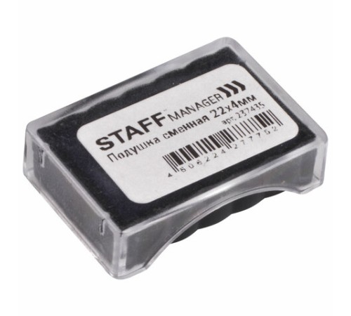 Подушка сменная STAFF (22х4 мм) для датеров 