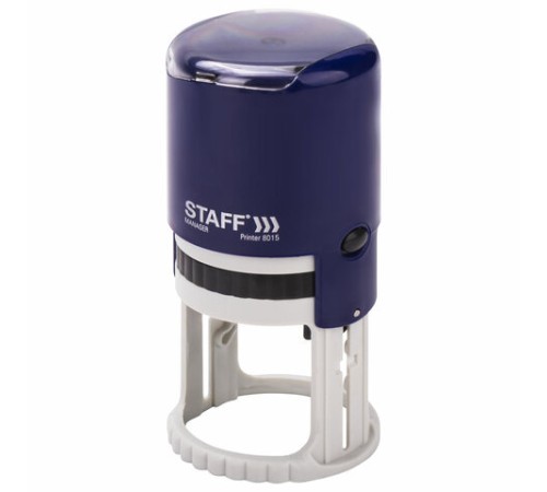 Печать самонаборная STAFF, 1,5 круга, оттиск D=40, 