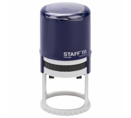 Печать самонаборная STAFF, 2 круга, оттиск D=40, 