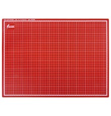 Коврик (мат) для резки ОСТРОВ СОКРОВИЩ, 5-ти слойный, А2 (600х450 мм), двусторонний, толщина 3 мм, 237443