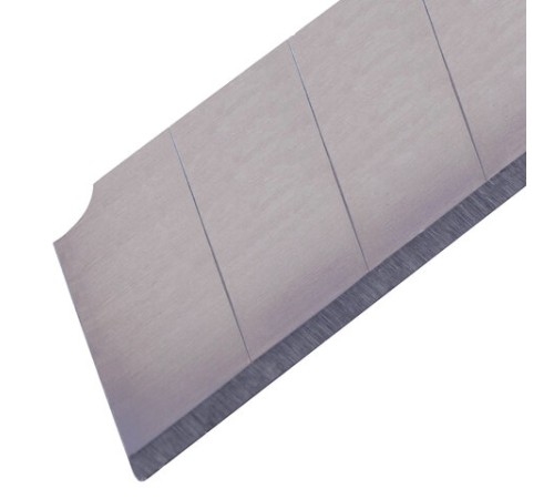 Лезвия для ножей ширина 25 мм BRAUBERG, КОМПЛЕКТ 10 шт., в пластиковом пенале, 237449