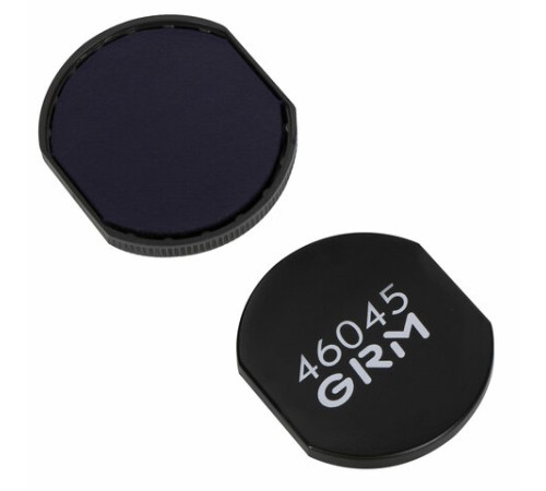 Подушка сменная для печатей ДИАМЕТРОМ 45 мм, синяя, для GRM R45, TRODAT 46045, 171000012