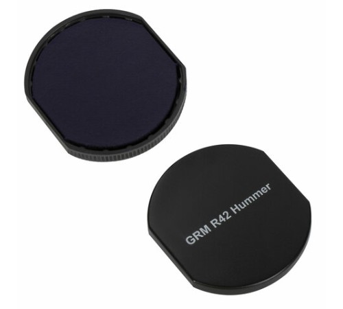 Подушка сменная для печатей ДИАМЕТРОМ 42 мм, синяя, для GRM 46042, 175000010