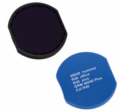 Подушка сменная ДИАМЕТР 40 мм, фиолетовая, для GRM R40Plus, 46040, Hummer, Colop Printer R40, 171100100