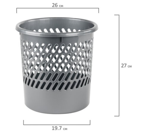 Корзина для бумаг STAFF 