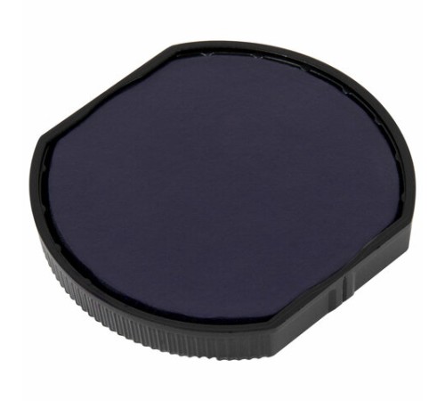 Оснастка для печатей, оттиск D=42 мм, синий, TRODAT IDEAL 46042, корпус черный, крышка, подушка, 125308