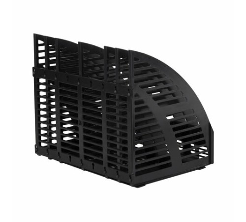 Лоток вертикальный для бумаг STAFF Basic, 245х320х285 мм, 6 отделений, сетчатый сборный, 237946