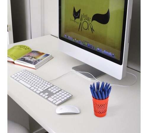 Подставка-органайзер (стакан для ручек) STAFF Basic, ассорти, 237950