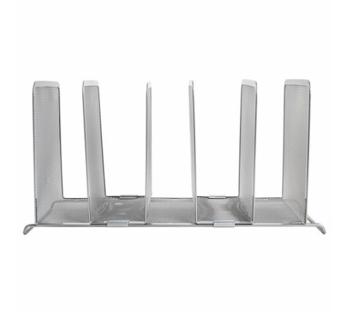 Подставка для сортировки писем и бумаг 5-ти секционная BRAUBERG 