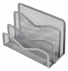 Подставка для сортировки писем и бумаг 3-х секционная BRAUBERG 