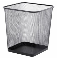 Корзина для бумаг квадратная 17 литров, BRAUBERG 