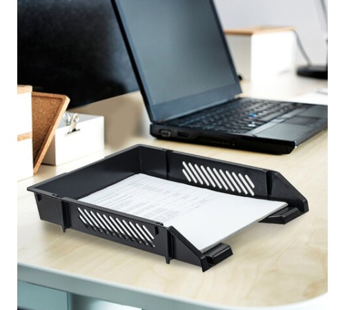 Лоток горизонтальный для бумаг BRAUBERG 