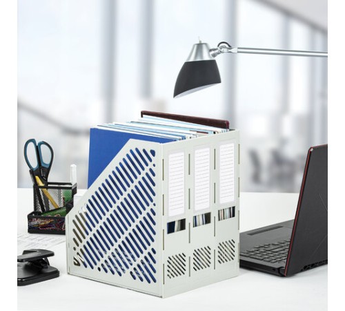 Лоток вертикальный для бумаг BRAUBERG 